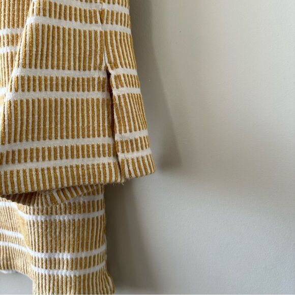 Anthropologie-Postmark Boat Neck 3/4 Sleeve Striped Top - Picture 8 of 10